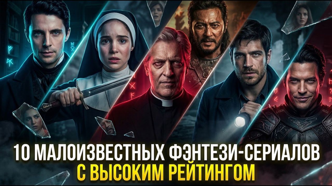 10 МАЛОИЗВЕСТНЫХ ФЭНТЕЗИ-СЕРИАЛОВ С ВЫСОКИМ РЕЙТИНГОМ