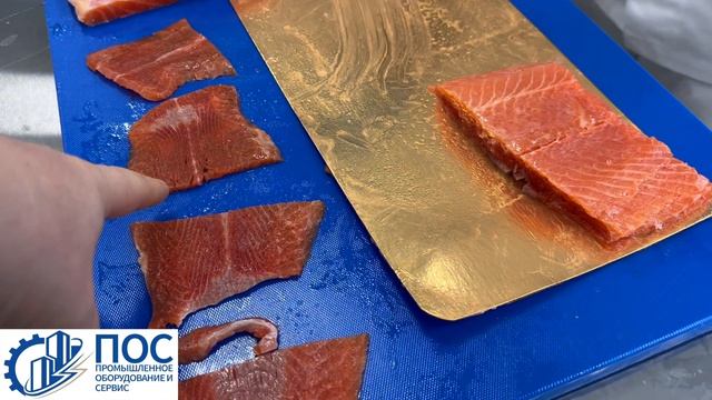 Слайсер для горизонтальной нарезки: рыбы, мяса, птица, морепродуктов и пр. Толщина 3-10 мм. Китай.