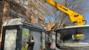 На Шоссейной улице демонтировали незаконный киоск