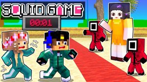 ИГРА В КАЛЬМАРА в МАЙНКРАФТ ! ДЕВУШКА НУБ И ПРО ВИДЕО ТРОЛЛИНГ ЛОВУШКА MINECRAFT