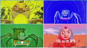 ПАРОВОЗИК ТОМАС И ЧУ-ЧУ ЧАРЛЬЗ: Битва на Цветных Платформах 🔴🟢🔵 Музыкальный Мультик