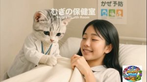 【Трудовой котик Муги】Когда животик болит: день из жизни приболевшего Муги 🐱💊