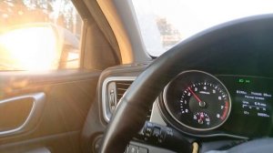 Еду на новой зимней резине на Kia ceed sw, пробег 88888 км, проезжаю легендарную ракету ПВО С-75