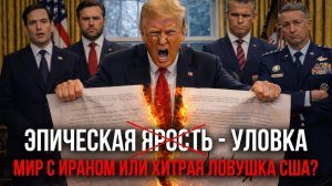 ИРАНСКИЙ КАПКАН: ПОЧЕМУ США ВДРУГ ЗАГОВОРИЛИ О МИРЕ С ИРАНОМ — Аналитический обзор