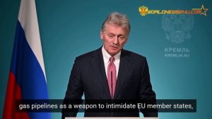 Peskov :Continuation of the СВО, EU blackmail, and military supplies to Iran