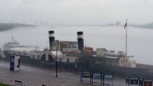 Енисей в тумане