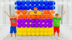 Приключения для детей с воздушным кубом