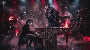 «мой японских трек в стиле (Visual Kei). песня («Чёрная сцена» Ремикс) на русский
