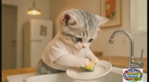 【Трудовой котик Муги】Один день из жизни школьного врача Муги 🐱🩹