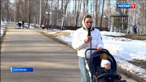 В Сыктывкаре зафиксирован очередной рекорд суточного тепла