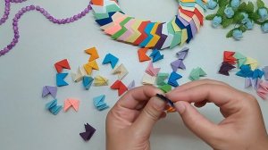 Бумажный антистресс трансформер без клея ⧸ The anti-stress toy f