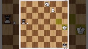 Гениальный этюд самого Котова_ хитрый выигрыш с конем и пешкой против ладьи, решают единицы