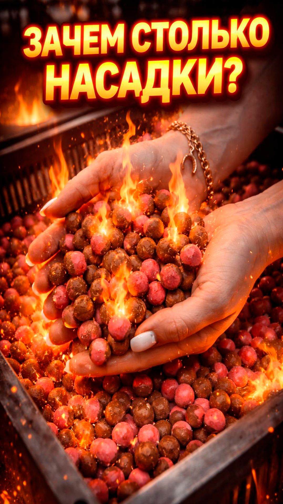 Нереальное количество насадочных бойлов в сутки!