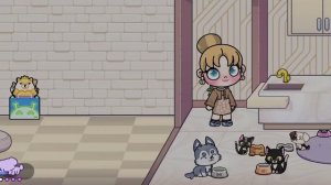 ура котенок и щенок