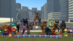 ВЫЖИВАНИЕ ГЛАВНЫХ МОНСТРОВ POPPY PLAYTIME В ГОРОДЕ GARRY'S MOD