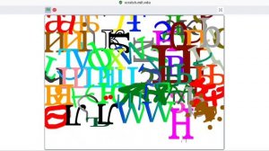 alphabet dancing