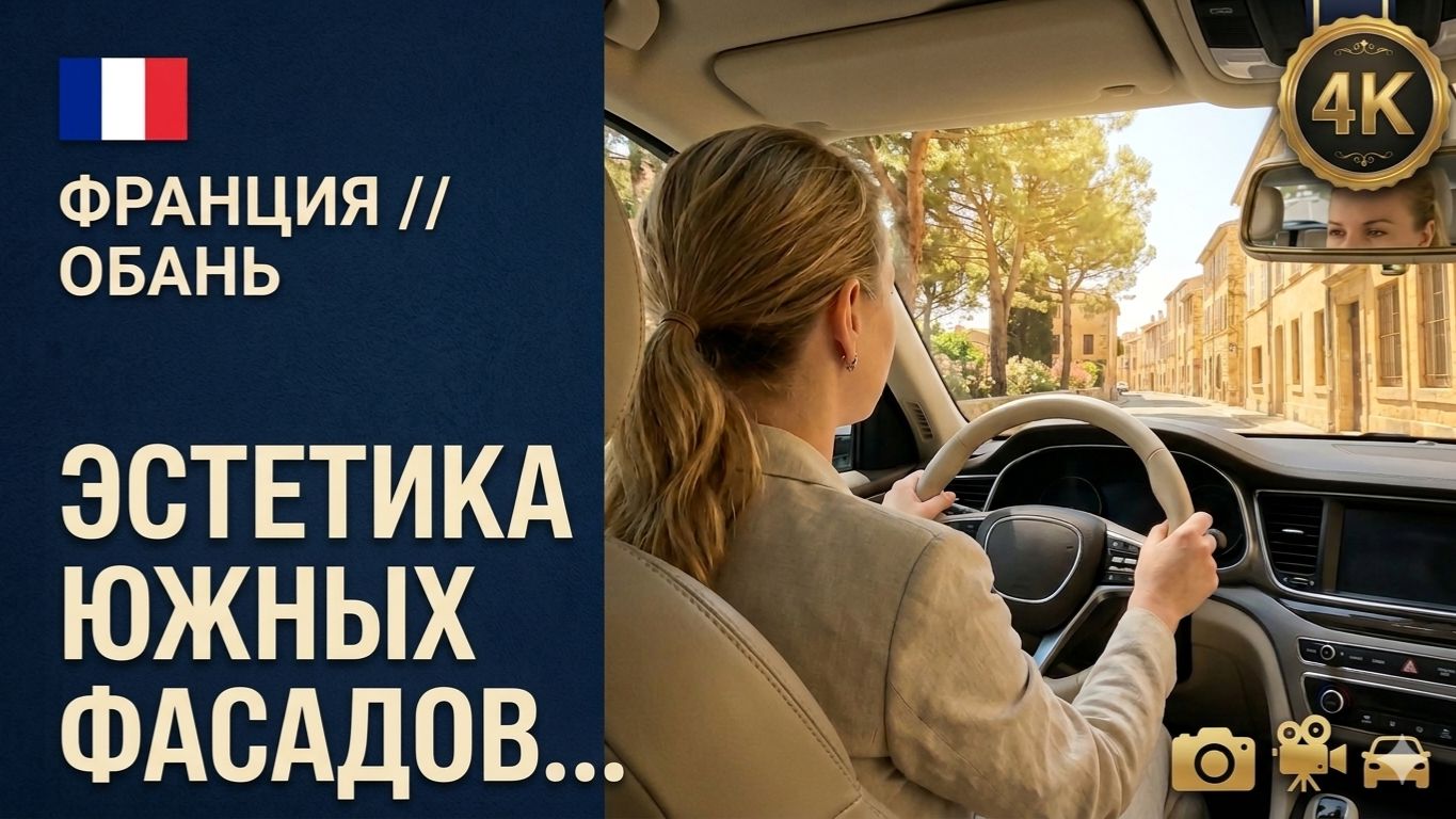 Франция // Обань // Уютная Провансальская классика // Обзор за рулем 🚗