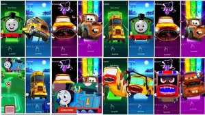 ТАЙО И ТОМАС Против МОЛНИИ МАКВИНА И ПОЖИРАТЕЛЯ АВТОБУСОВ 🏎️ КТО ПОБЕДИТ? Мультик Битва 💥