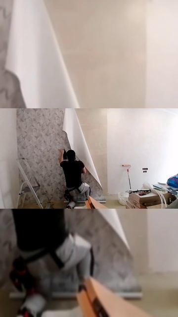 очередная поклейка обоев
