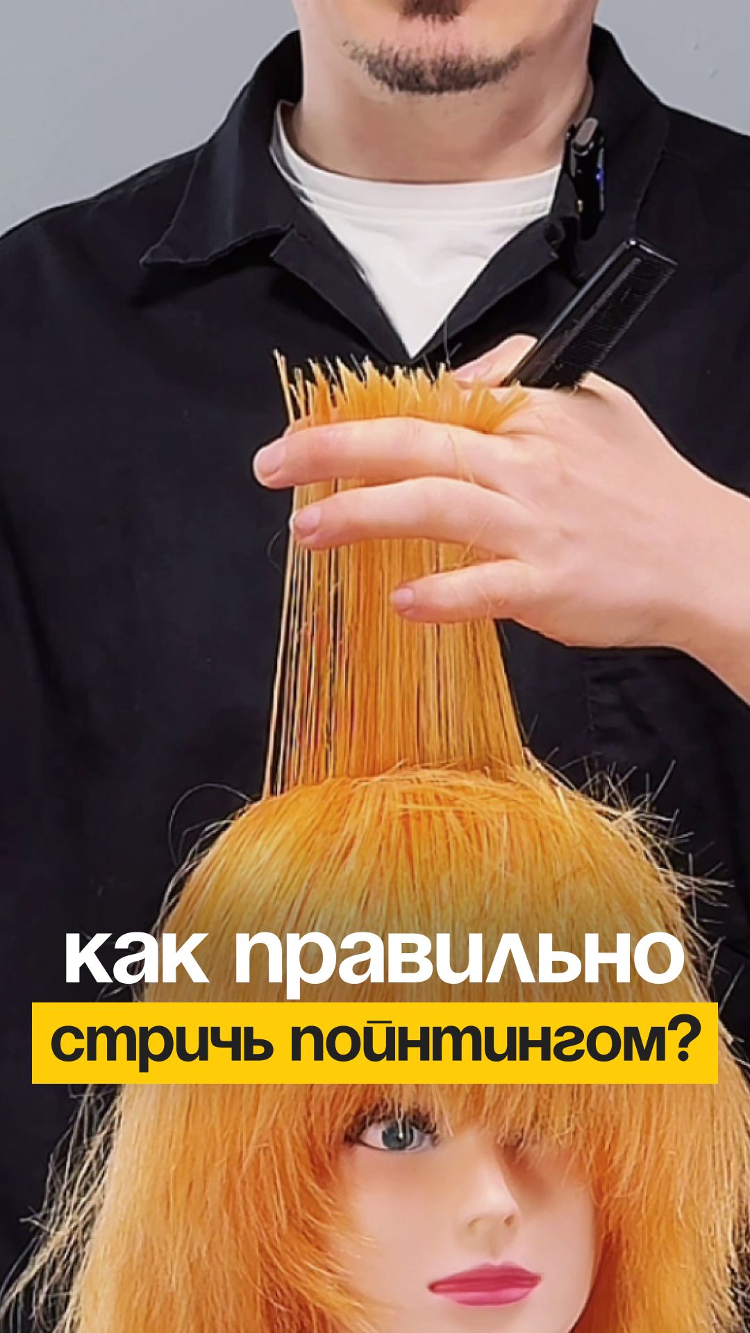 Как правильно стричь пойнтингом? Да это элементарно! Смотрите в ролике.