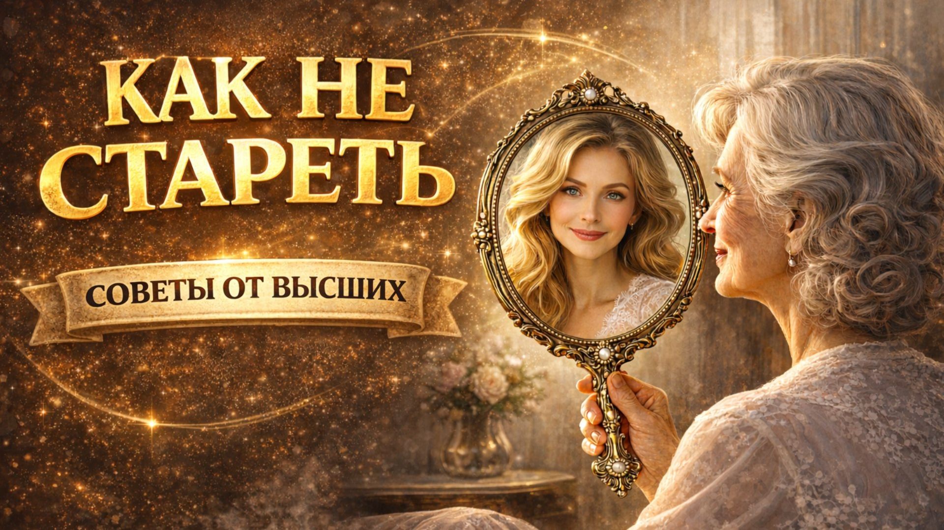 КАК НЕ СТАРЕТЬ — СОВЕТЫ ОТ ВЫСШИХ
