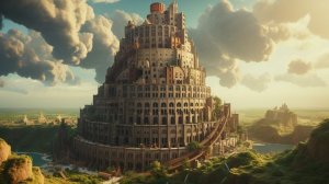 Вавилонская башня.