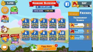 Angry Birds Friends. Hamami Blossom. Все уровни 3 звезды. Прохождение от SAFa.