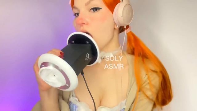 Soly ASMR Ear Licking deleted video