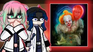 Реакция Столпов на ОНО / 3 Часть / Персонажи КРД / Гача реакция / Demon Slayer