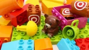 Для детей. Залипательное видео Лего для детей. Играем с Мишкой и его друзьями. #дети #видеодлядетей