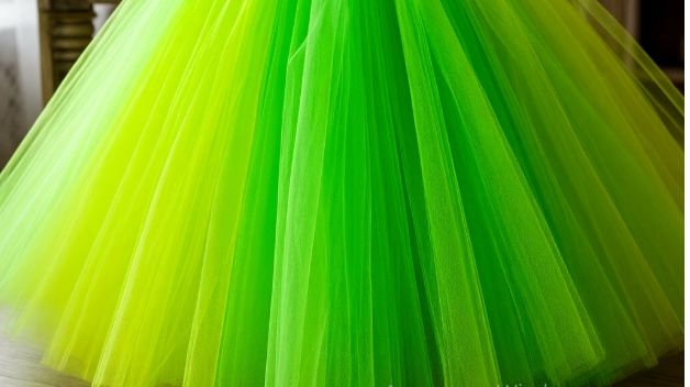 Этот цветок я сделала из фатина