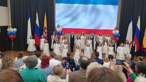 Празднование Крымской Весны!)🤍💙❤️