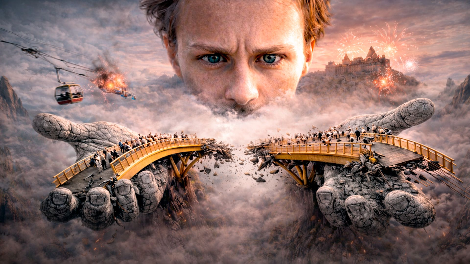 Золотой мост в руках Бога. Лучший парк развлечений Ba Na Hills во Вьетнаме