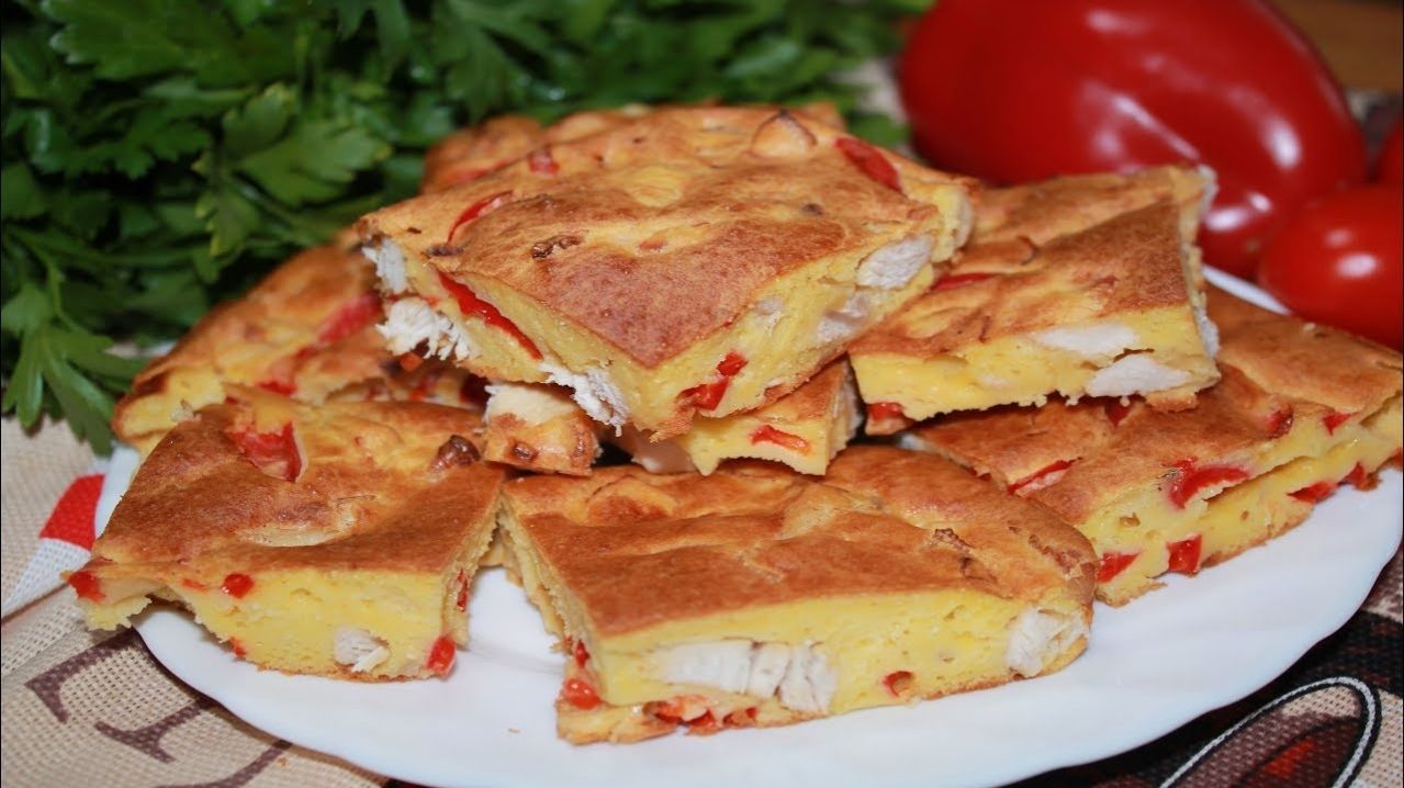 Пирог Выручайка! Вкусный и сытный на все случаи жизни! смотреть онлайн