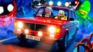 САМАЯ СТРАШНАЯ ДОРОГА! ХУДШАЯ ПОЕЗДКА В ROBLOX