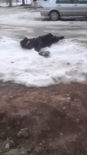 Вот так у нас люди бухают  ни мяу, ни гав сказать не могут...