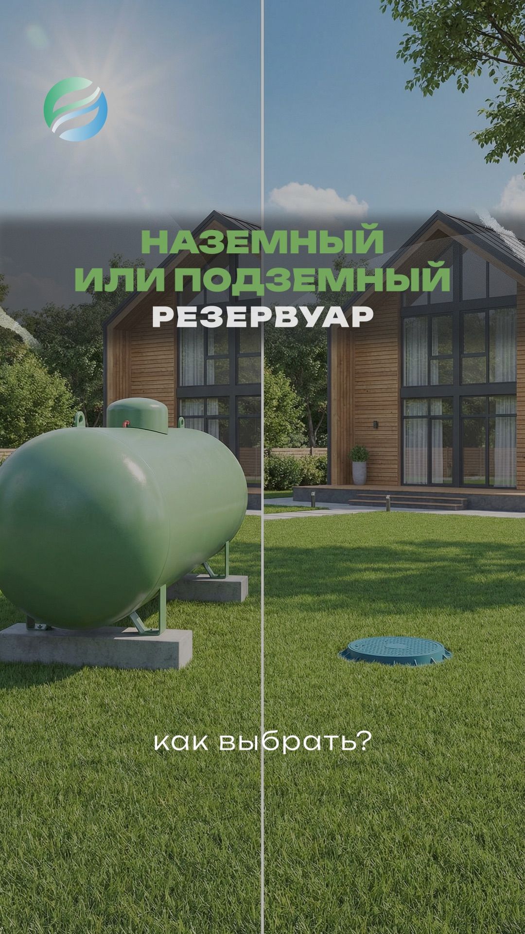 Какой газгольдер выбрать: наземный или подземный?
