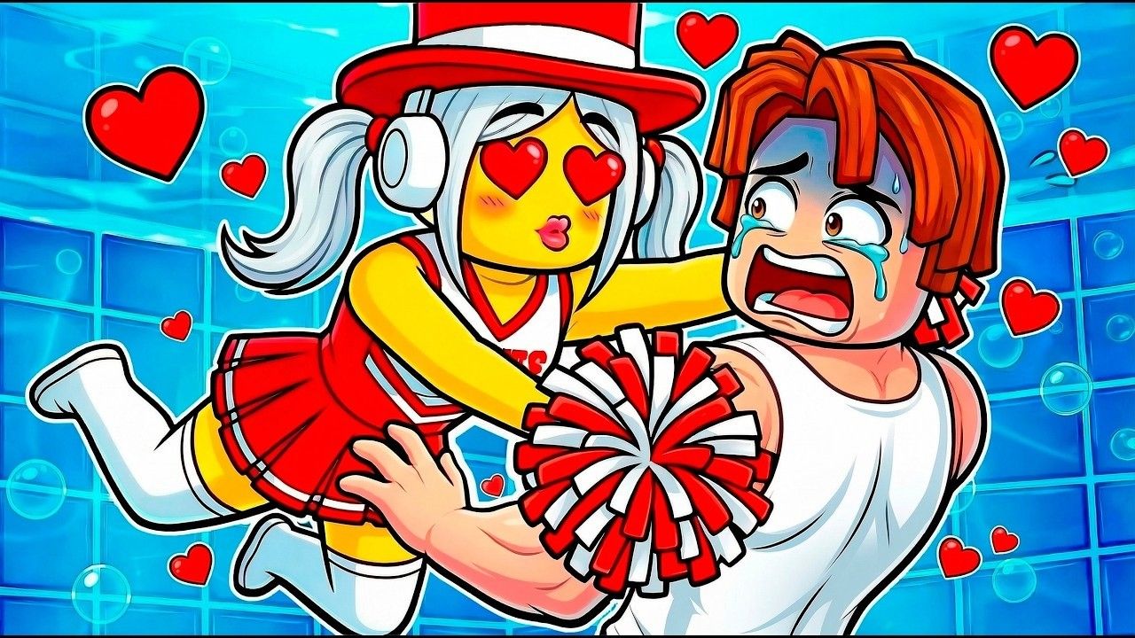 МЕНЯ ПОЦЕЛОВАЛИ ЧИРЛИДЕРШИ НА ПУЛ-ПАТИ