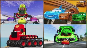 МОЛНИЯ МАКВИН МОНСТР ТРАК Против ШКОЛЬНОГО АВТОБУСА 🏎️ КТО ПОБЕДИТ? Мультик Битва 💥