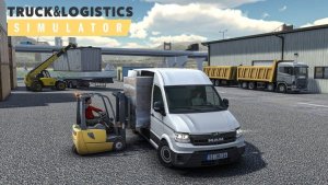 СТРИМ ПО Truck and Logistics Simulator ДОСТАВЛЯЕМ ГРУЗЫ #1