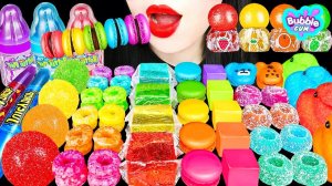 🌈 Радужные десерты 🌈 - СЛАДОСТИ и МАГИЧЕСКИЕ желе АСМР Мукбанг. ASMR еда.