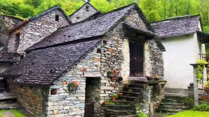 Риторто, Швейцария 4K - Уникальная красивая швейцарская деревня - Настоящая сказочная деревня