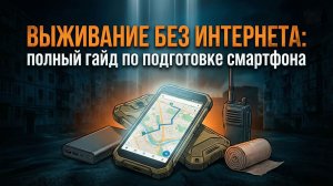 Выживание без интернета: полный гайд по подготовке смартфона