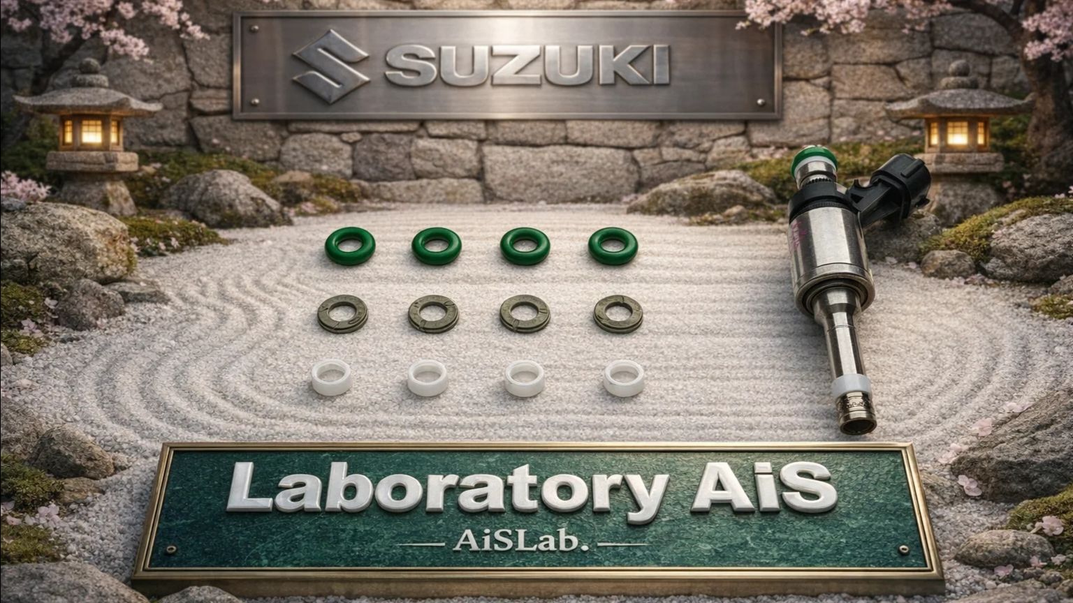 Ремкомплект на 4 инжектора S-022, SUZUKI SX4, Vitara, K14C.mp4