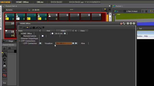 Hathor to Capture connection