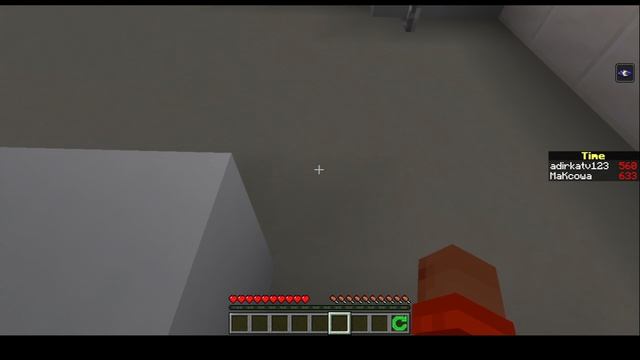 самый удачный паркур A  в майнкрафте с другом