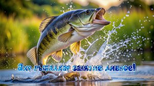 Ах, рыбалка, занятие дивное!