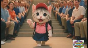 【Трудовой котик Муги】В путь! Один день из жизни Муги в океанариуме — идеальный выходной 🐱🐟