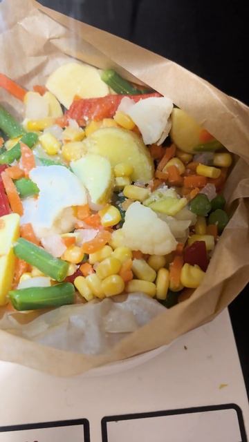 Кинул в духовку — и худею #замороженныеовощи #похудение #дефициткалорий #ленивыйрецепт #ужиннапп