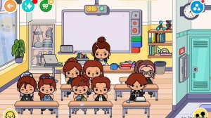 2 серия сериала |первая любовь| тока бока 🏫🕒❤️